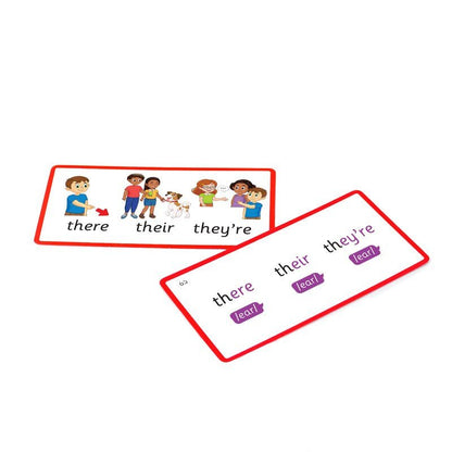 Junior Learning Homophone Cards - ABC School Supplies