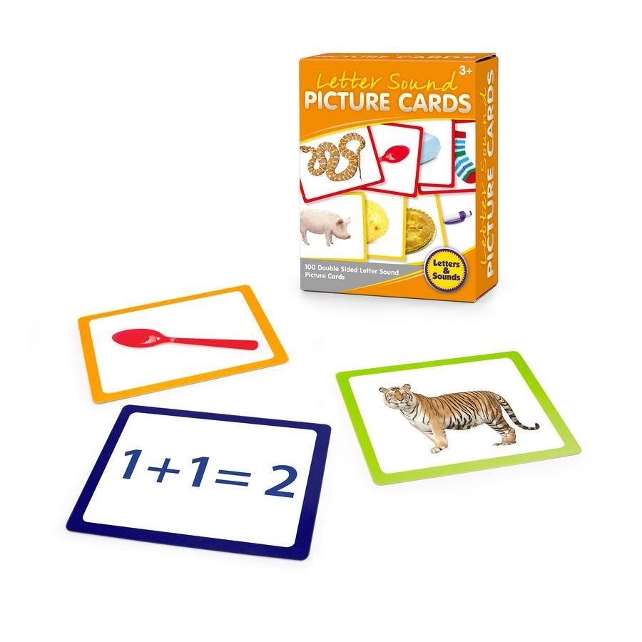 Junior Learning Letter Sound Picture Cards - ABC School Supplies