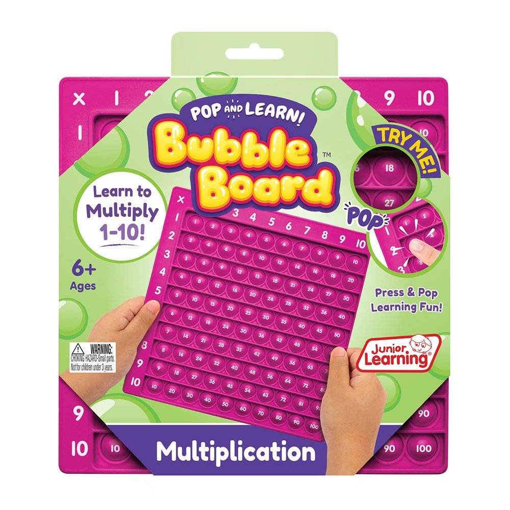 Junior Learning Mulitplication Bubble Board - ABC School Supplies