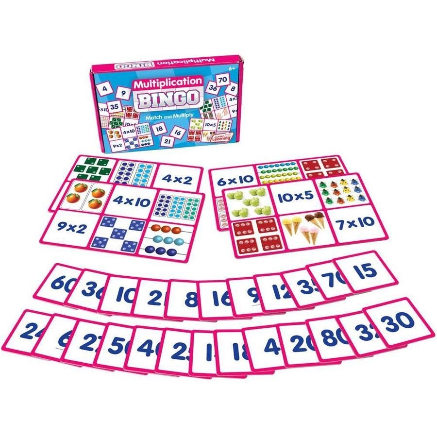 Junior Learning Multiplication Bingo - ABC School Supplies