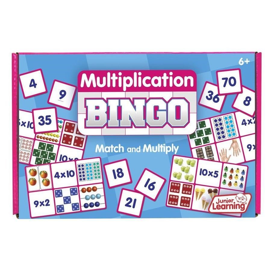 Junior Learning Multiplication Bingo - ABC School Supplies