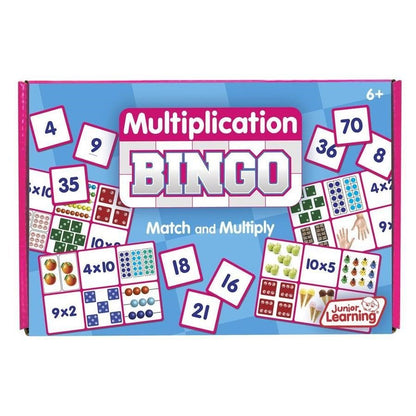 Junior Learning Multiplication Bingo - ABC School Supplies