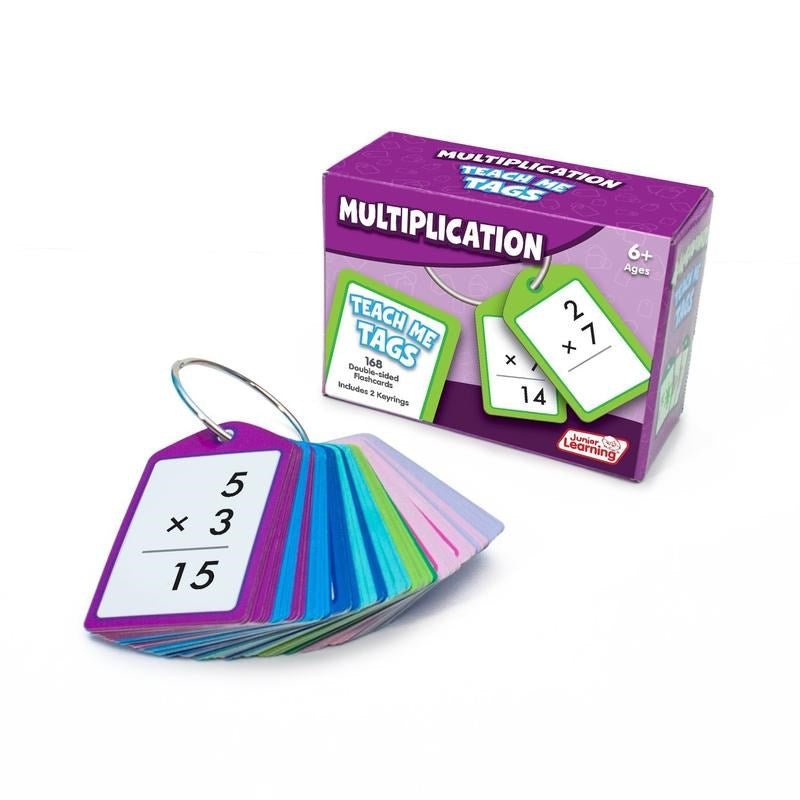 Junior Learning Multiplication Teach Me Tags - ABC School Supplies