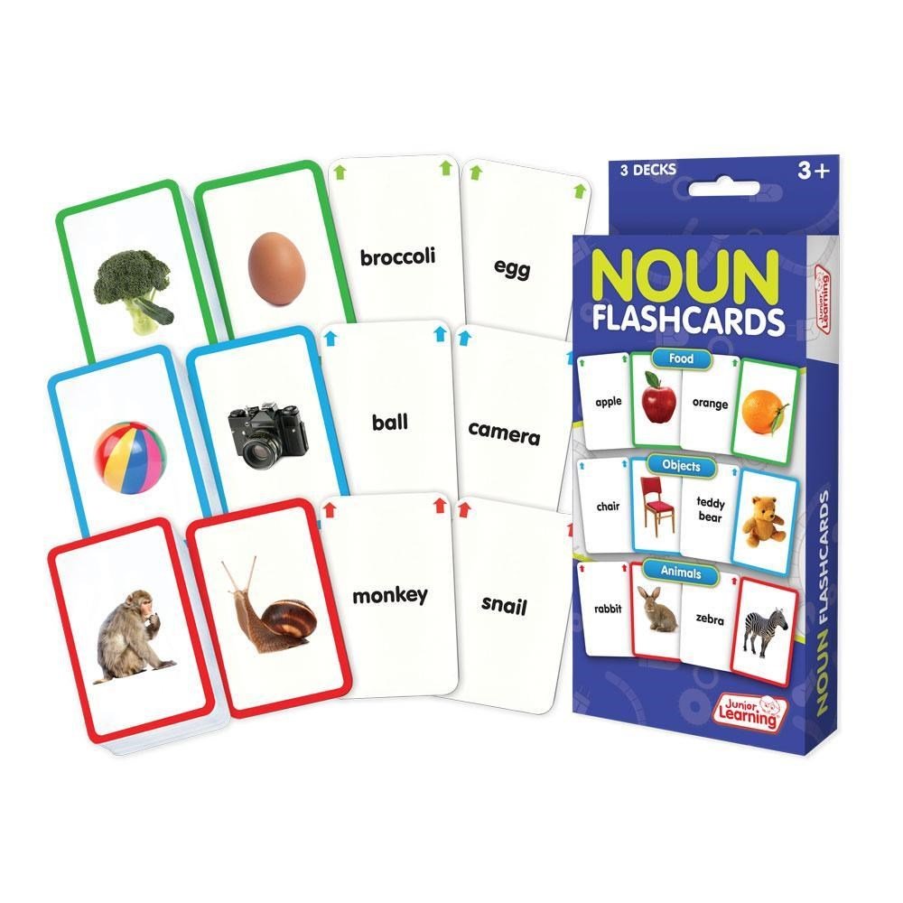 Junior Learning Noun Flashcards - ABC School Supplies