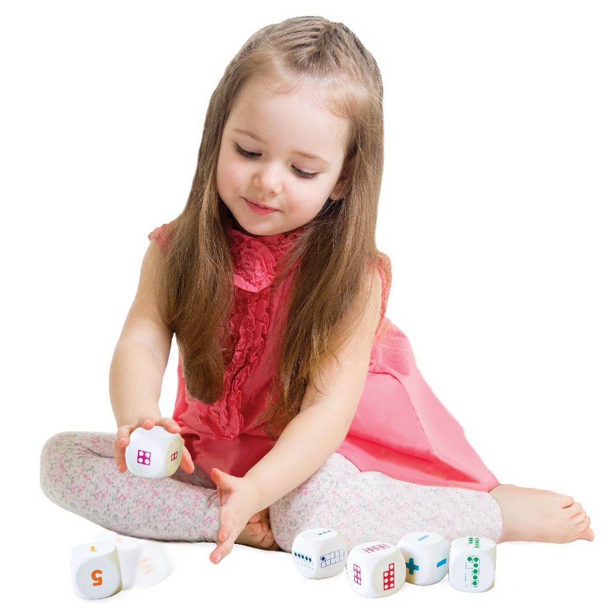 Junior Learning Number Dice Set Of 6 - ABC School Supplies