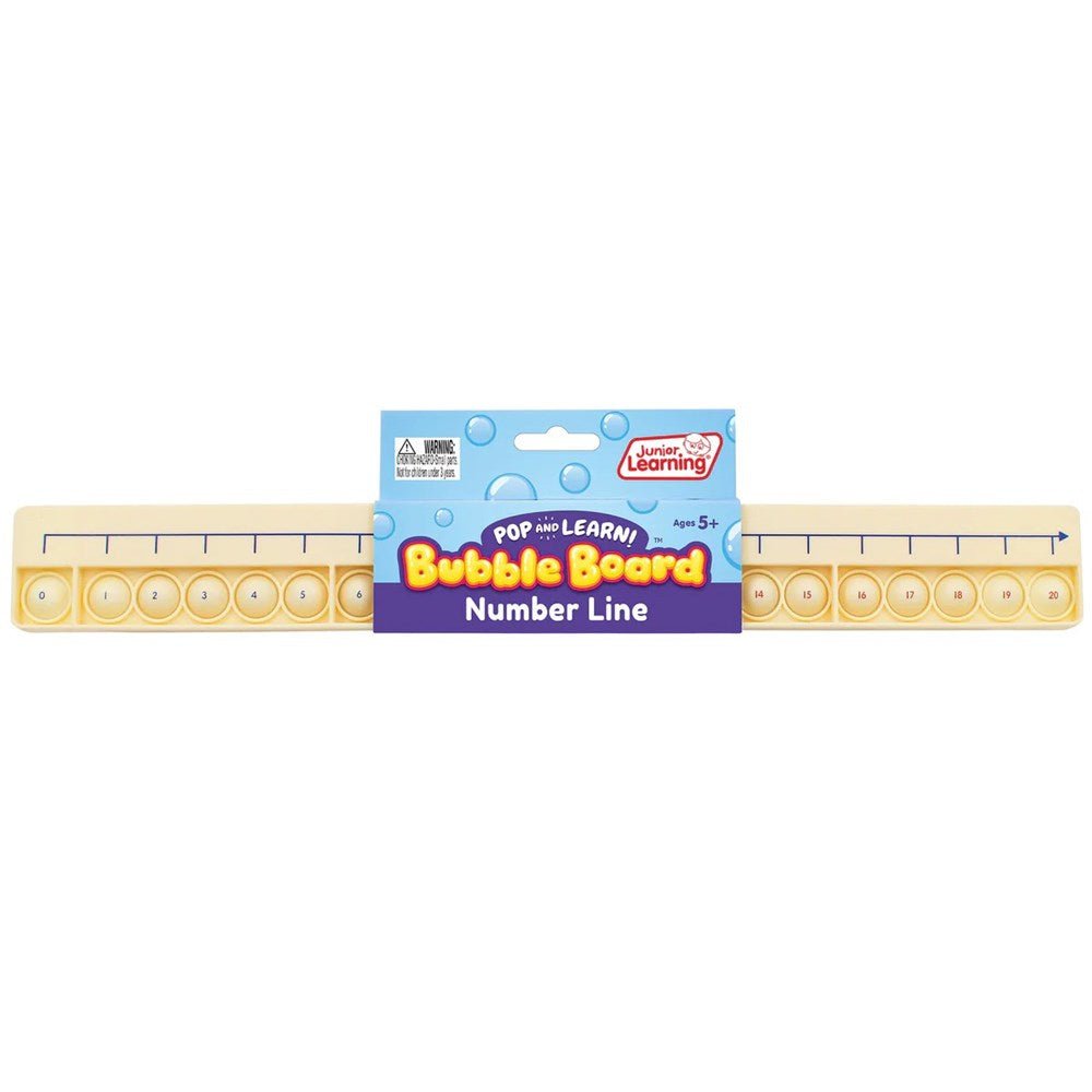 Junior Learning Number Line Bubble Board - ABC School Supplies