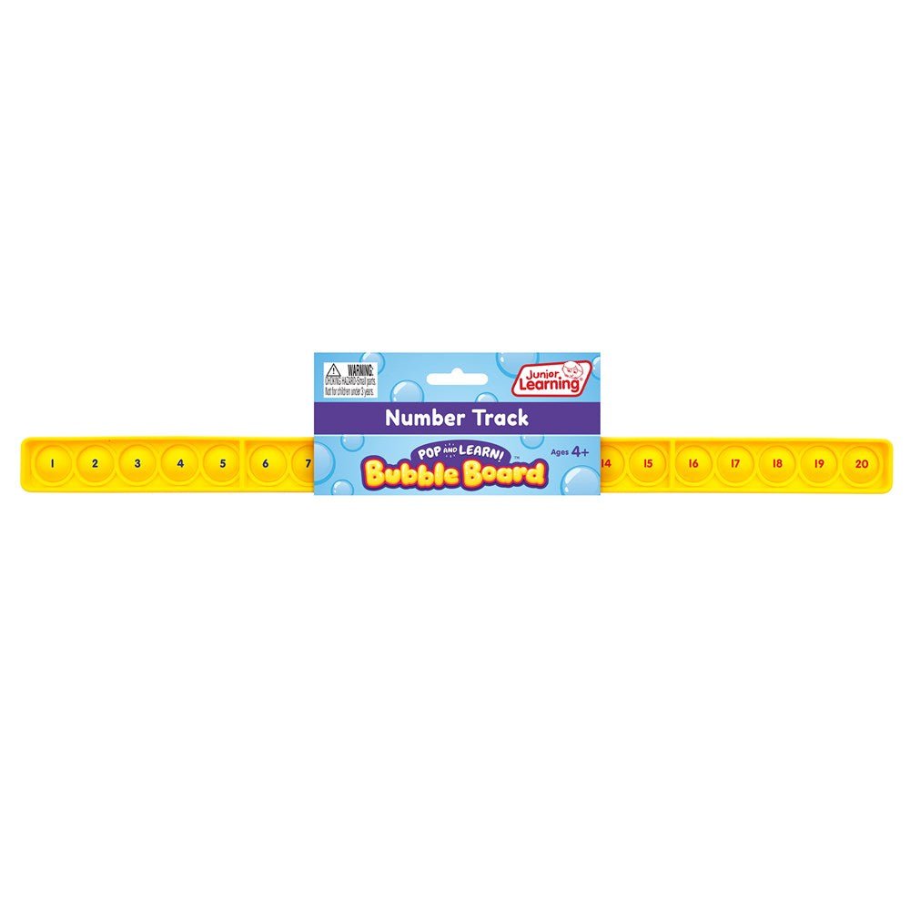 Junior Learning Number Track Bubble Board - ABC School Supplies
