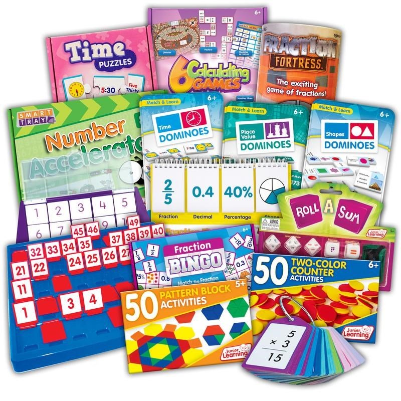 Junior Learning Numeracy Catch Up Kit - Middle Primary - ABC School Supplies