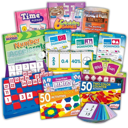 Junior Learning Numeracy Catch Up Kit - Middle Primary - ABC School Supplies