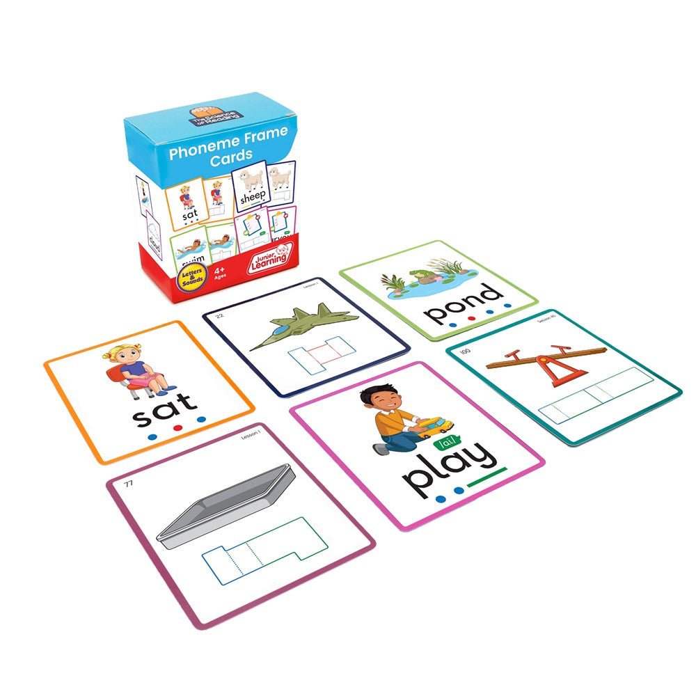 Junior Learning Phoneme Frame Cards - ABC School Supplies