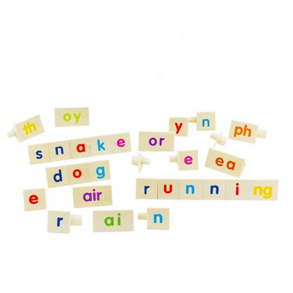 Junior Learning Phonics Tri - Blocks Tub - ABC School Supplies