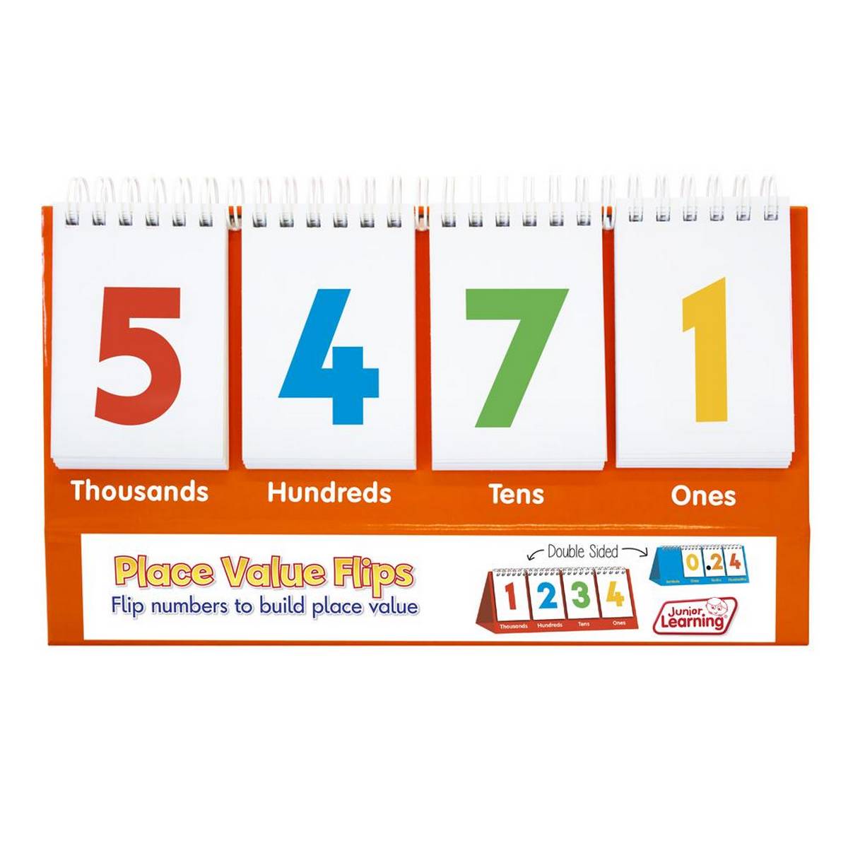 Junior Learning Place Value Flip Book - ABC School Supplies