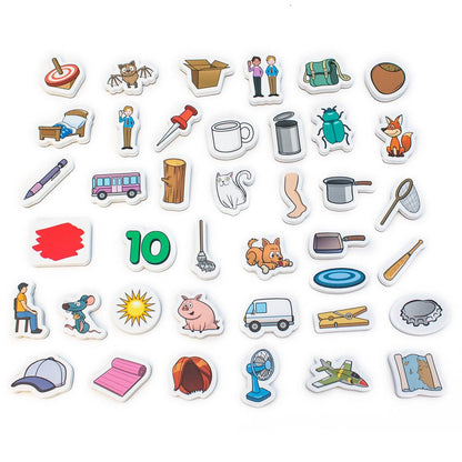 Junior Learning Rainbow CVC Objects - ABC School Supplies