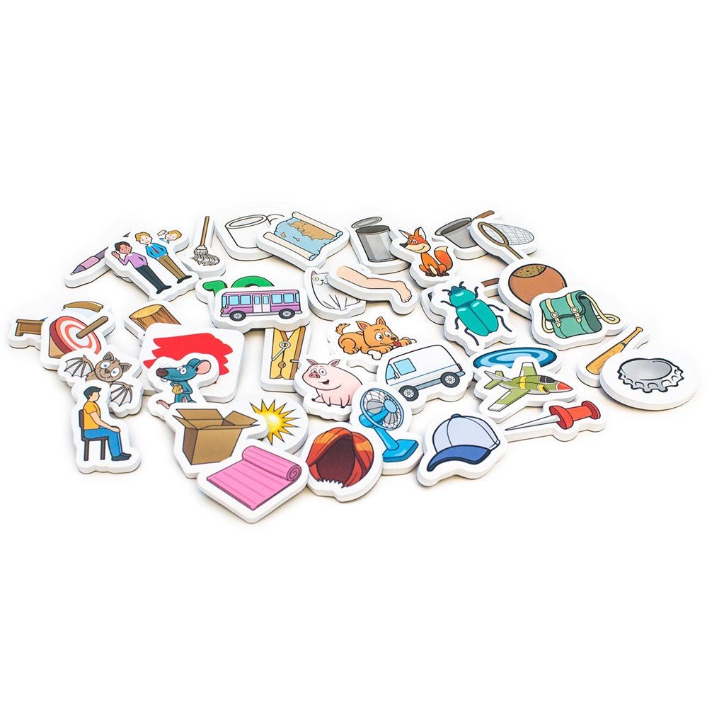 Junior Learning Rainbow CVC Objects - ABC School Supplies