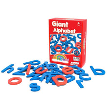 Junior Learning Rainbow Giant Alphabet Magnetic Letters Set Of 26 - ABC School Supplies