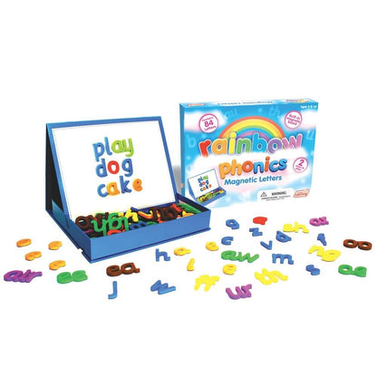 Junior Learning Rainbow Phonics Magnetic Letters - ABC School Supplies