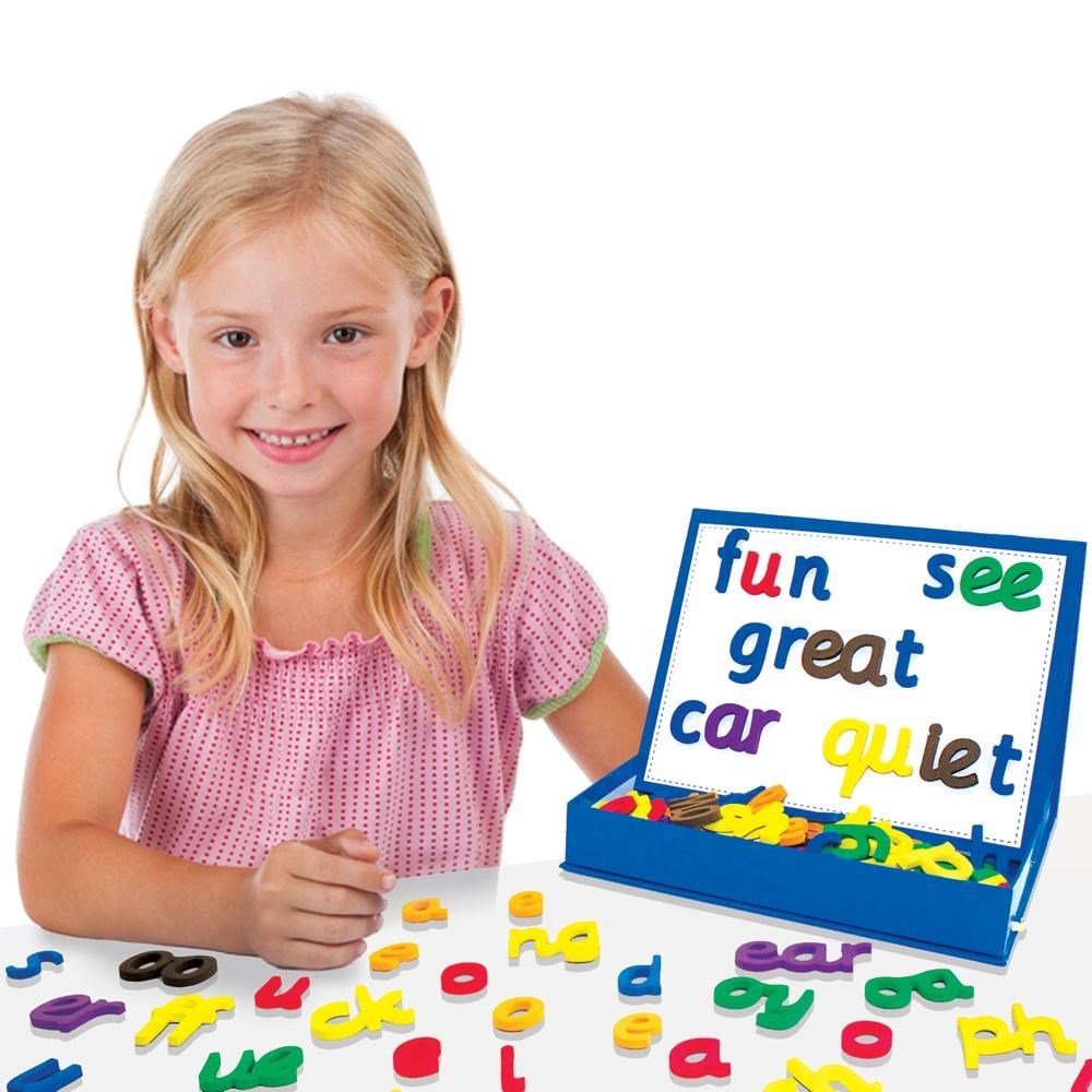 Junior Learning Rainbow Phonics Magnetic Letters - ABC School Supplies