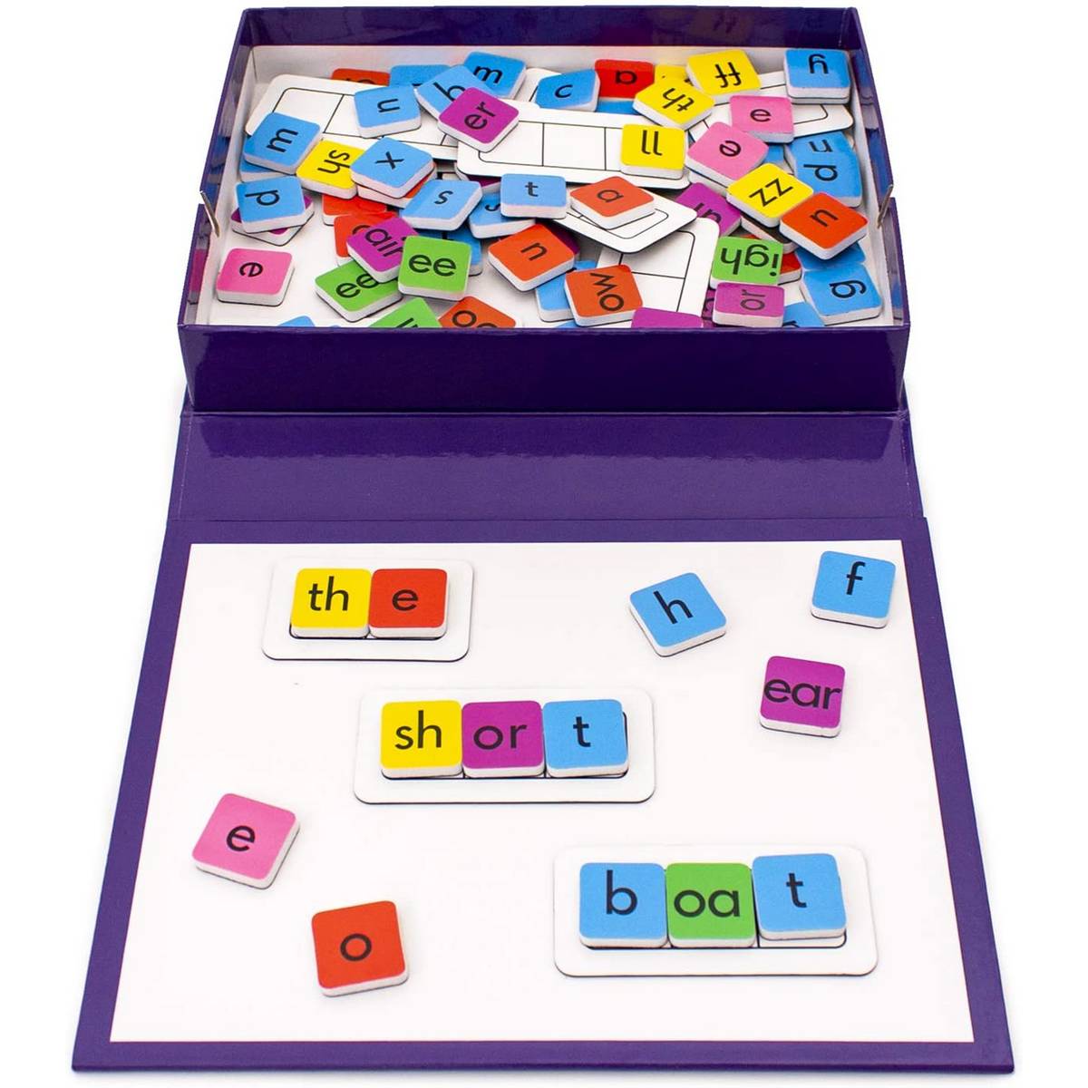 Junior Learning Rainbow Phonics Tiles - ABC School Supplies