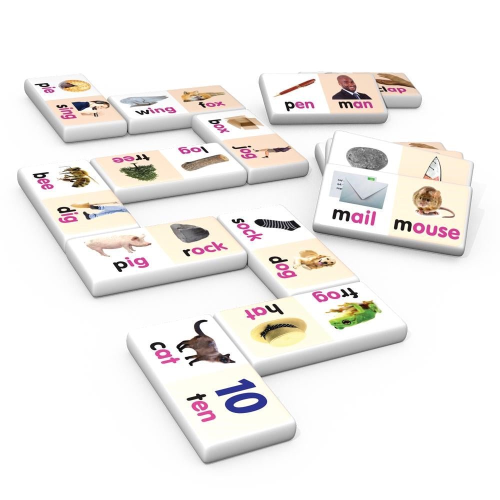 Junior Learning Rhyming Word Dominoes - ABC School Supplies