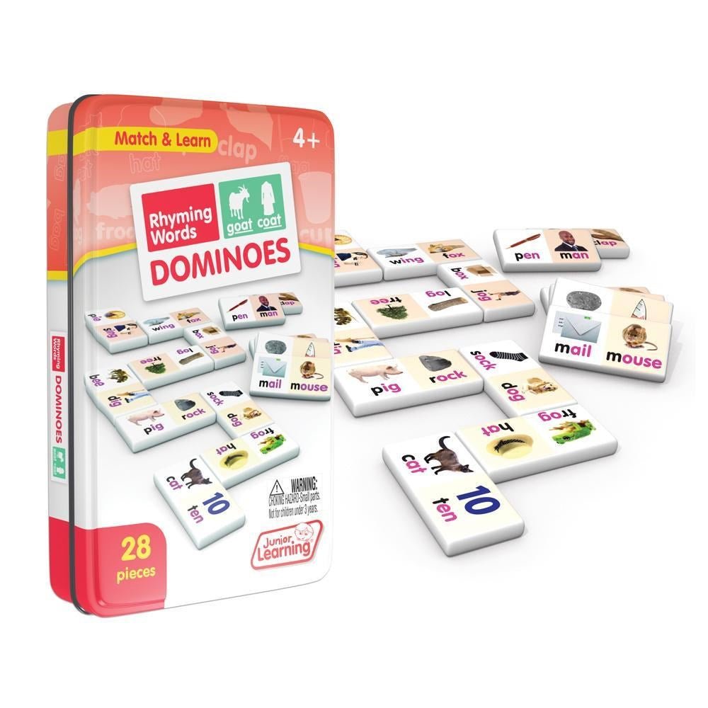Junior Learning Rhyming Word Dominoes - ABC School Supplies