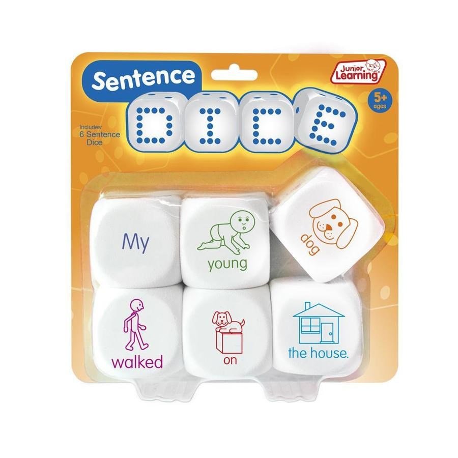 Junior Learning Sentence Dice - ABC School Supplies