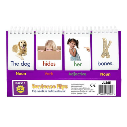 Junior Learning Sentence Flips Book - ABC School Supplies