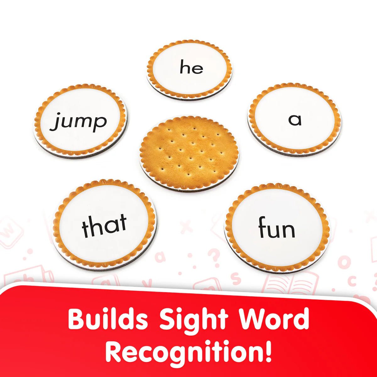 Junior Learning Sight Word Snacks Set 1 - ABC School Supplies
