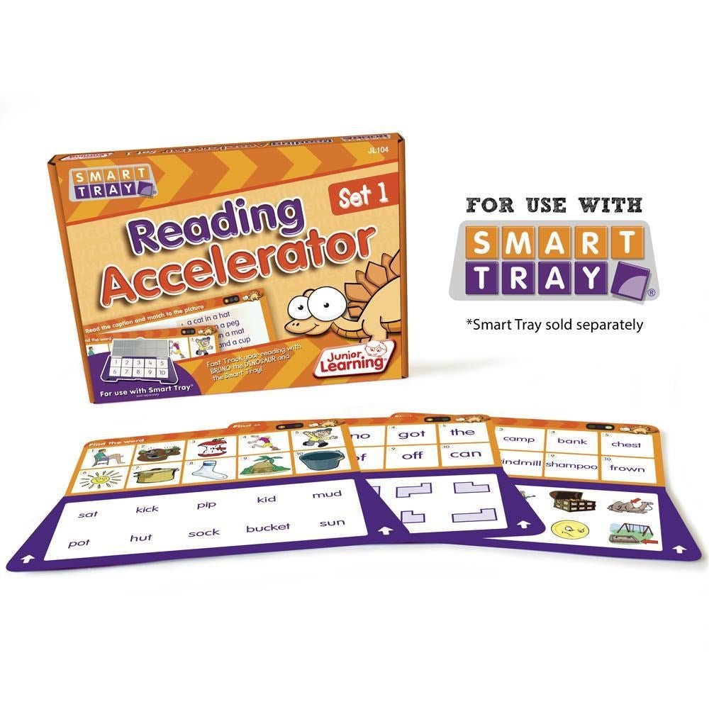 Junior Learning Smart Tray Reading Accelerator Set 1 - ABC School Supplies
