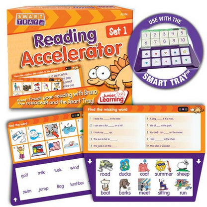 Junior Learning Smart Tray Reading Accelerator Set 1 - ABC School Supplies