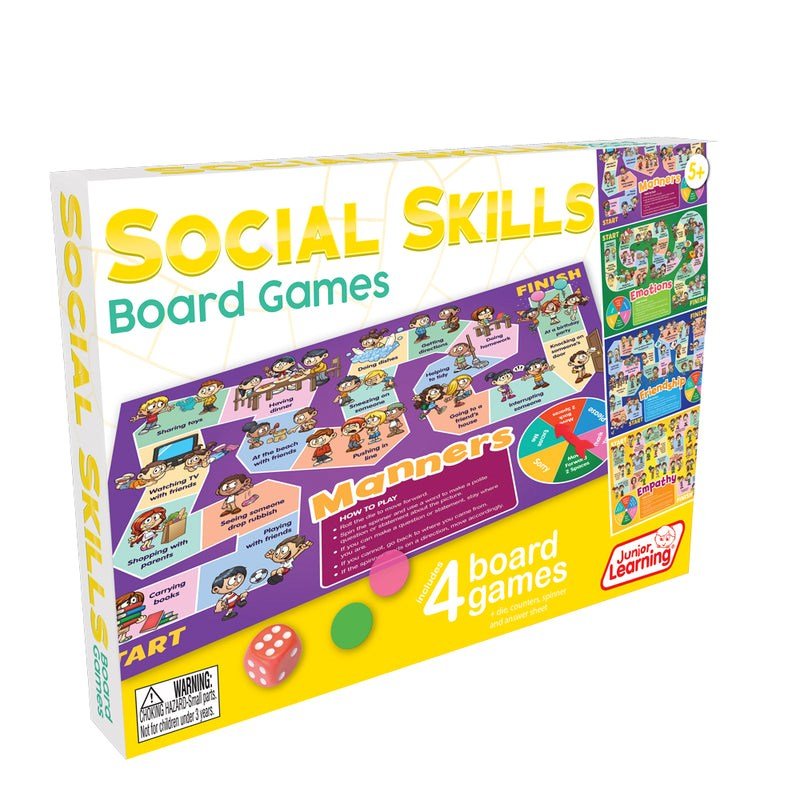 Junior Learning Social Skills Board Games - ABC School Supplies