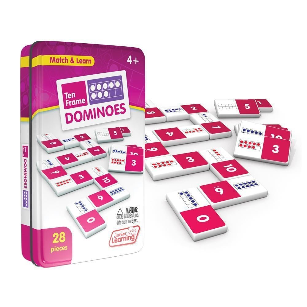 Junior Learning Ten Frame Dominoes - ABC School Supplies