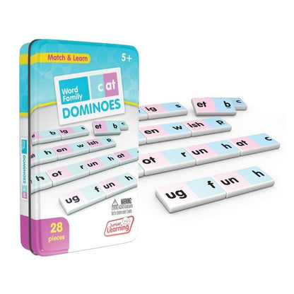 Junior Learning Word Family Dominoes - ABC School Supplies
