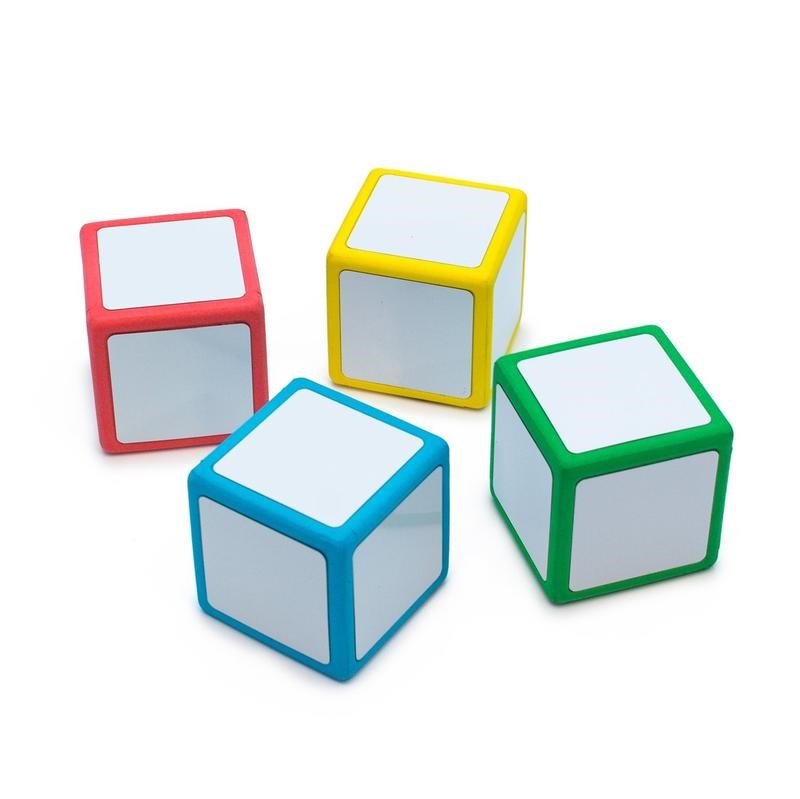 Junior Learning Write And Wipe Dice Set Of 4 - ABC School Supplies