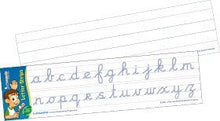 Just Cursive Desk Strips Pack Of 30 - ABC School Supplies