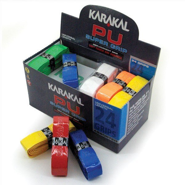 Karakal Coloured Pu Super Grip (Box Of 24) - ABC School Supplies