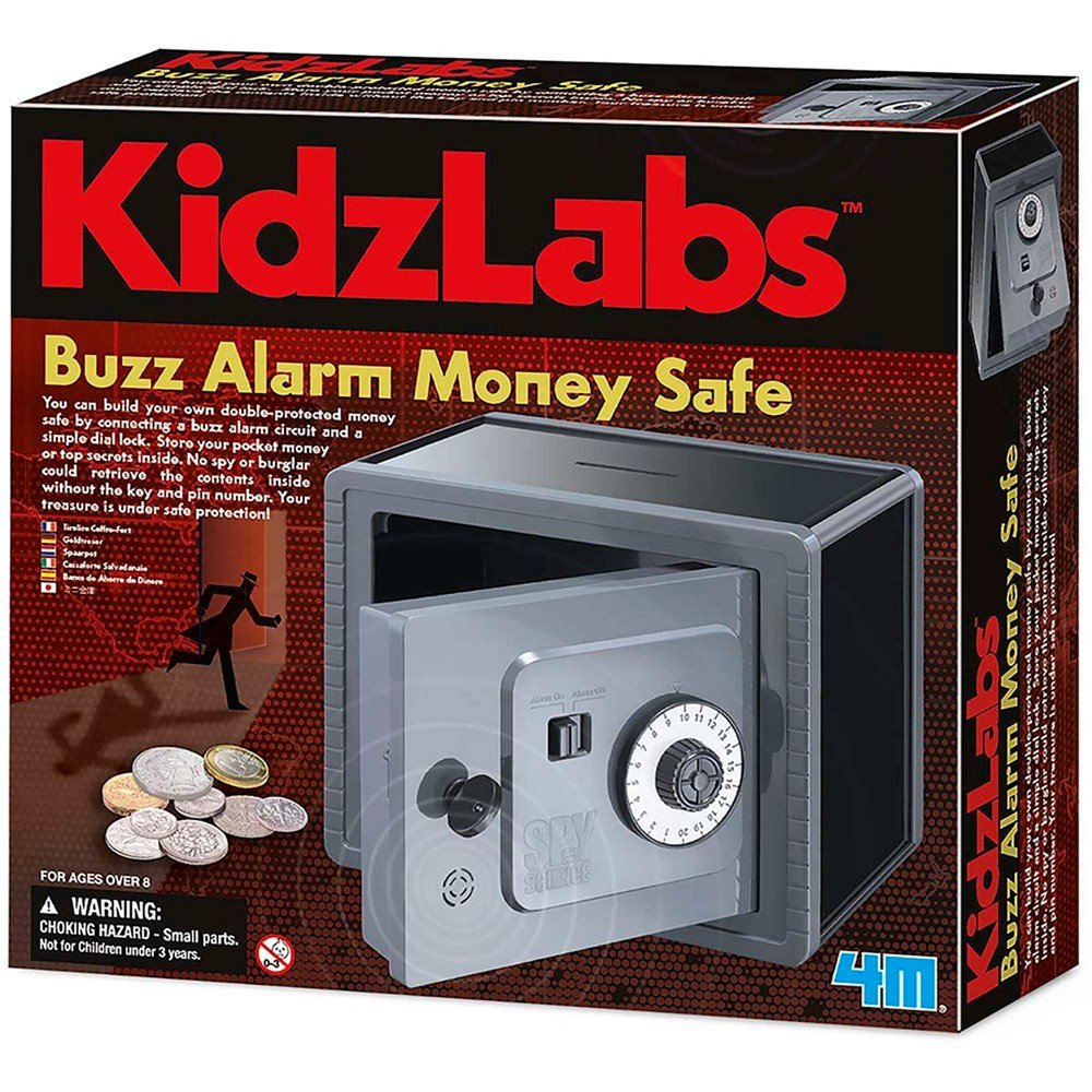 KidzLabs - Buzz Alarm Money Safe - ABC School Supplies