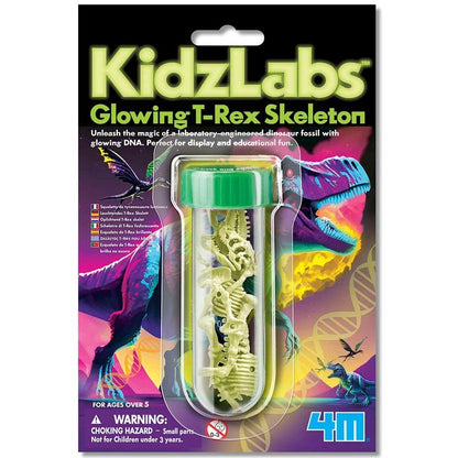 Kidzlabs - Glowing T - Rex Skeleton - ABC School Supplies