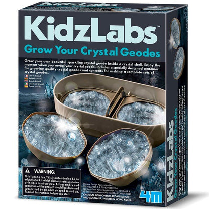 KidzLabs - Grow Your Crystal Geodes - ABC School Supplies