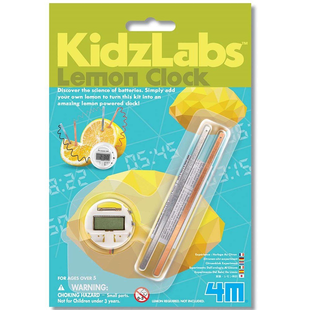 KidzLabs - Lemon Clock - ABC School Supplies