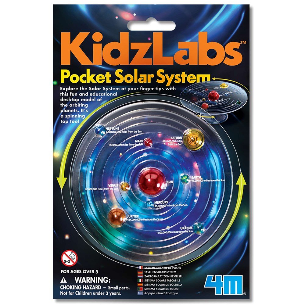 Kidzlabs - Pocket Solar System - ABC School Supplies