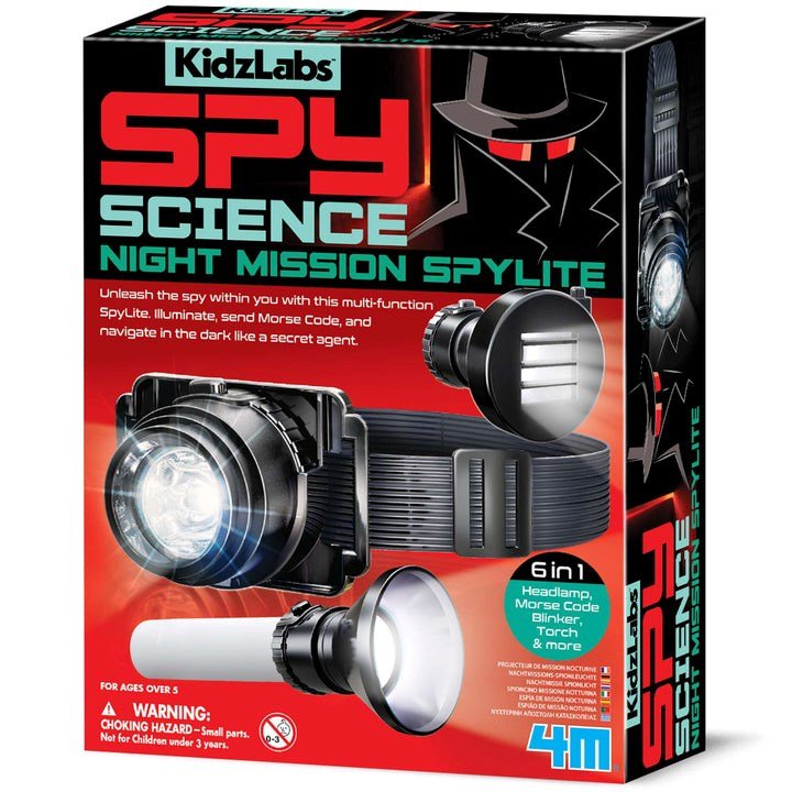 KidzLabs - Spy Science - Night Mission Spylite - ABC School Supplies