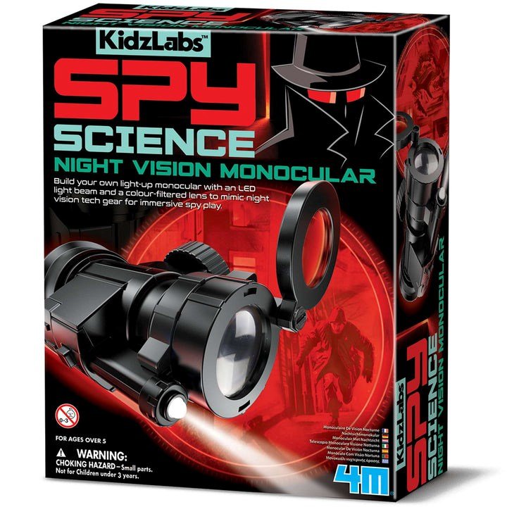 KidzLabs - Spy Science - Night Vision Monocular - ABC School Supplies