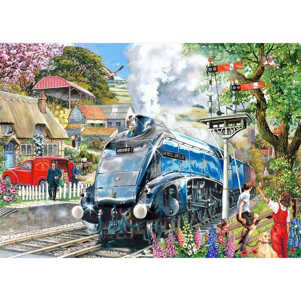 Knight Train - BIG 500 Piece Jigsaw Puzzle - ABC School Supplies