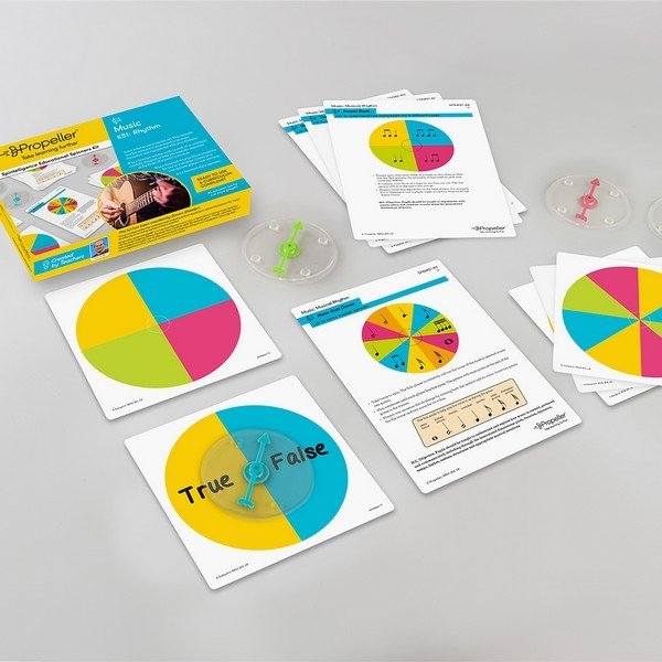 **KS1 Rhythm Spinner Kit - ABC School Supplies