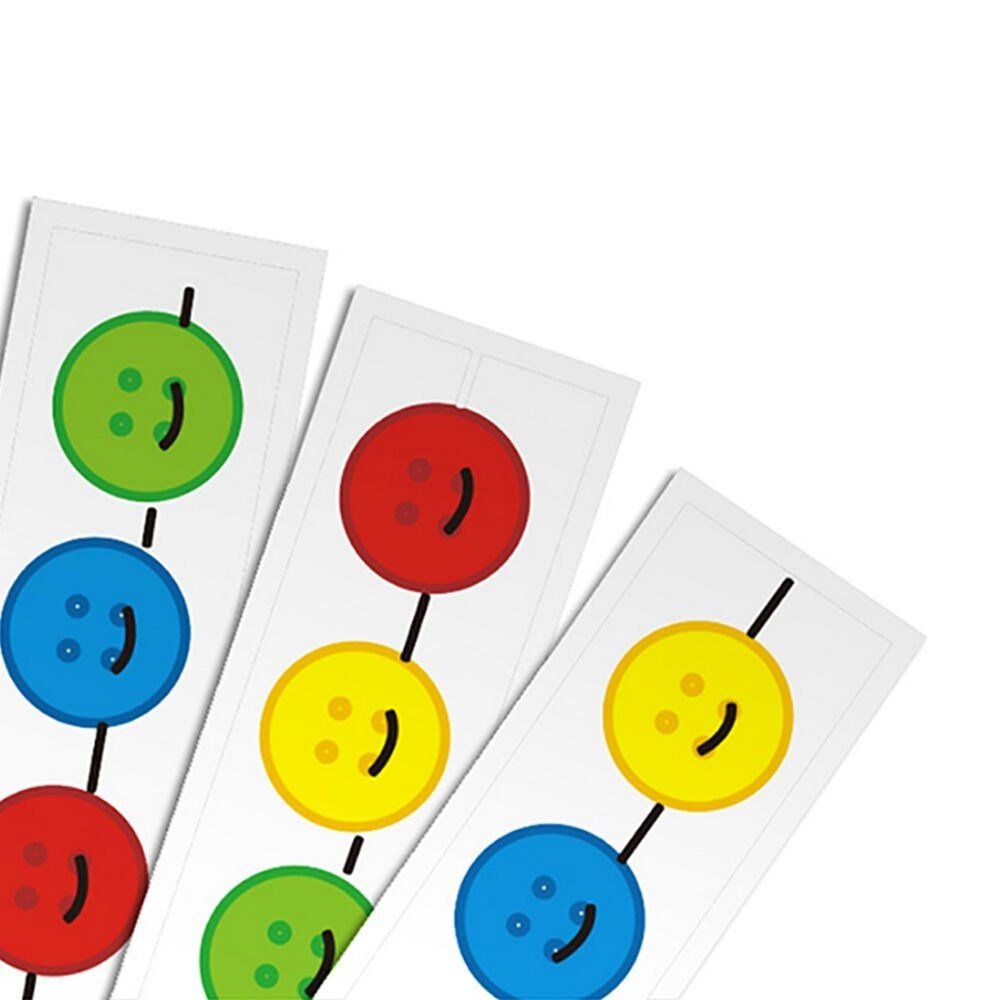 Lacing Buttons (140 Pieces) - ABC School Supplies