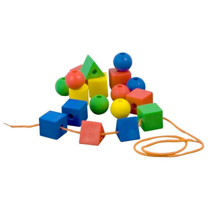 Lacing Shapes (60 Pieces) - ABC School Supplies