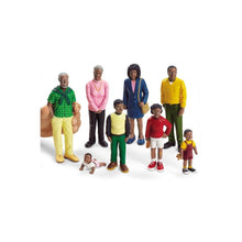 **Lakeshore Learning Block Play People Family With Black Skin (Set Of 8) - ABC School Supplies