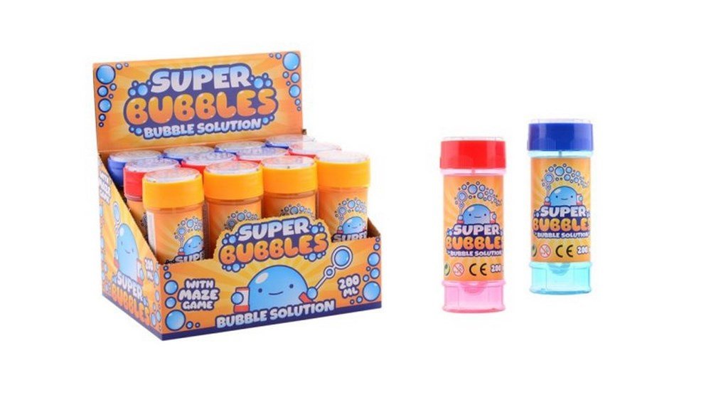 Large Bubbles with Game 200ml - ABC School Supplies