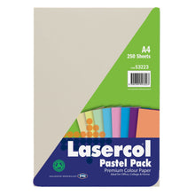 Lasercol A4 80Gsm Colour Paper 250 Sheets - Pastel - ABC School Supplies