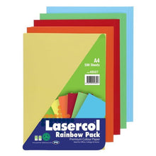 Lasorcol A4 Activity Paper Assorted Colours (Pack Of 100 Sheets) - ABC School Supplies